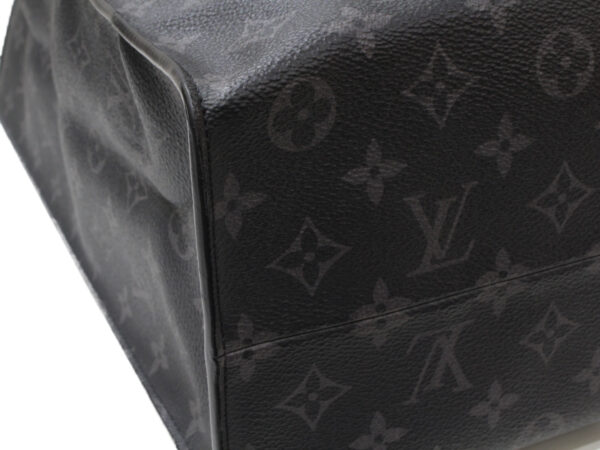 imgrc0089379673 Louis Vuitton Monogram Eclipse Split Canvas Tote Black Gray