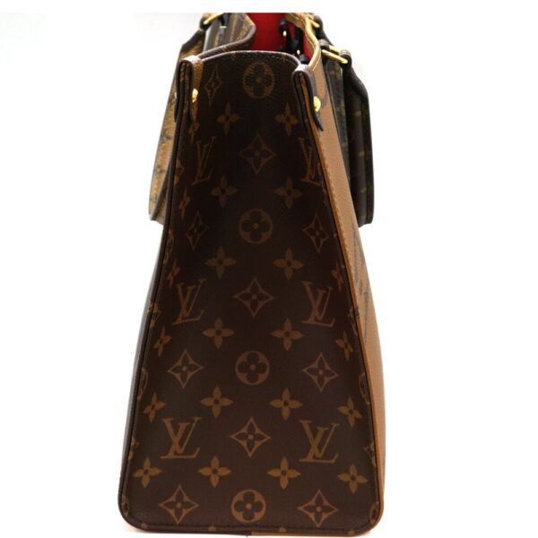 imgrc0089391337 Louis Vuitton On the Go MM 2WAY Bag Giant Monogram Brown