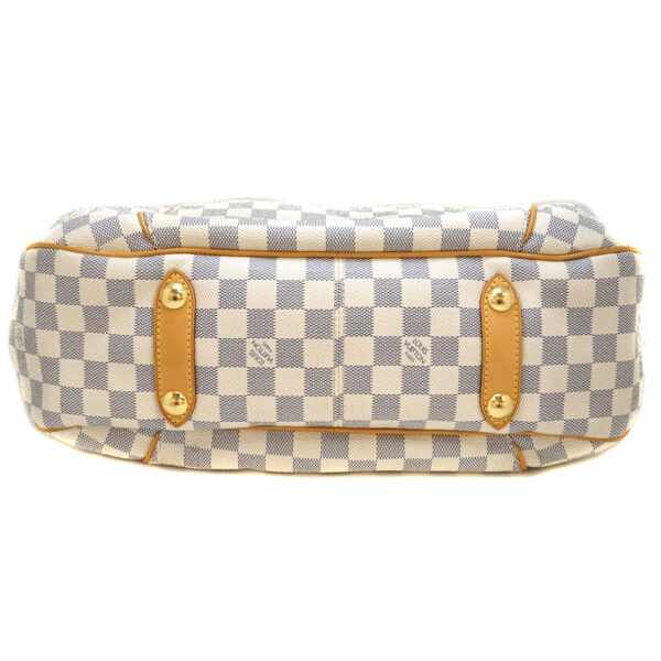 imgrc0089453564 Louis Vuitton Galliera PM Shoulder Bag Damier Azur Canvas White Navy