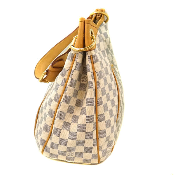 imgrc0089453567 Louis Vuitton Galliera PM Shoulder Bag Damier Azur Canvas White Navy