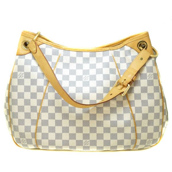 imgrc0089453568 Louis Vuitton Galliera PM Shoulder Bag Damier Azur Canvas White Navy