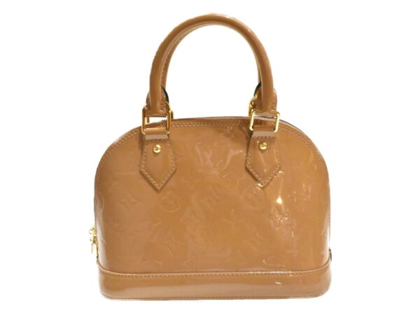 imgrc0089504170 Louis Vuitton Alma BB Mini Bag Vernis Camel