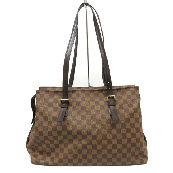 imgrc0089504690 Louis Vuitton Chelsea Damier Ebene Tote Bag Brown