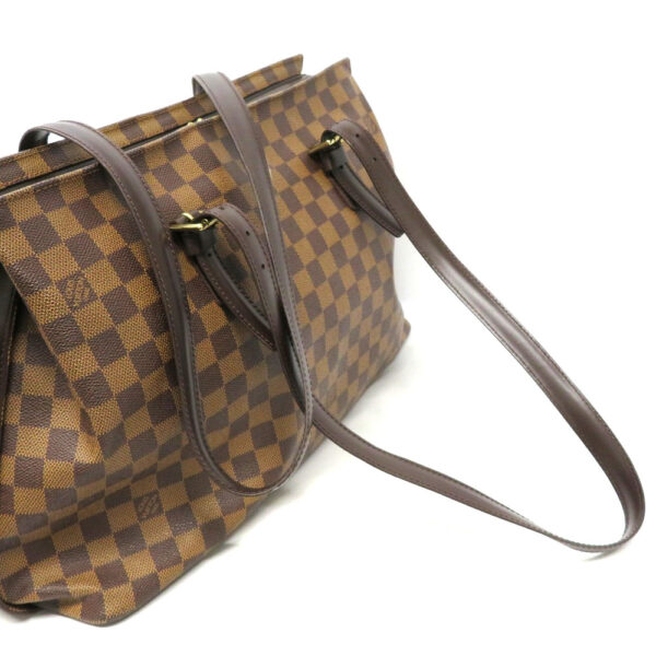 imgrc0089504701 Louis Vuitton Chelsea Damier Ebene Tote Bag Brown