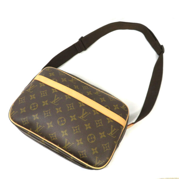 imgrc0089509727 Louis Vuitton Reporter PM Monogram Shoulder Bag Brown