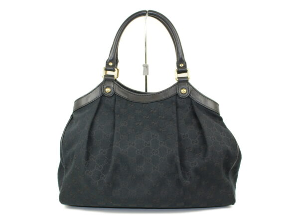 imgrc0089526848 Gucci GG Canvas Sookie Tote Bag Black