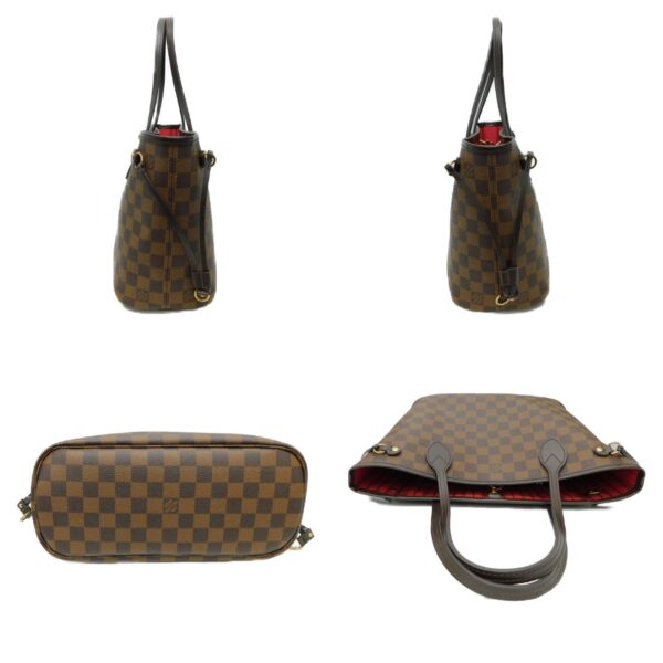 imgrc0089549015 Louis Vuitton Neverfull PM Damier Ebene Tote Bag Brown