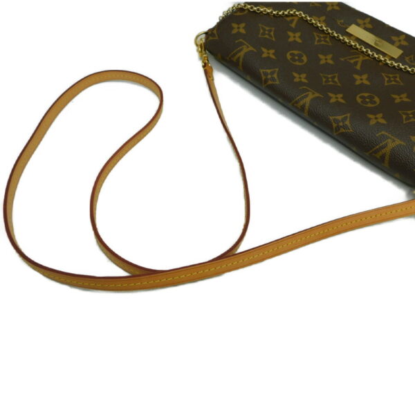 imgrc0089969817 Louis Vuitton Favorite MM Monogram Shoulder Bag Brown