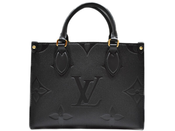 imgrc0090162223 Louis Vuitton On the Go PM Handbag Empreinte Giant Noir Black