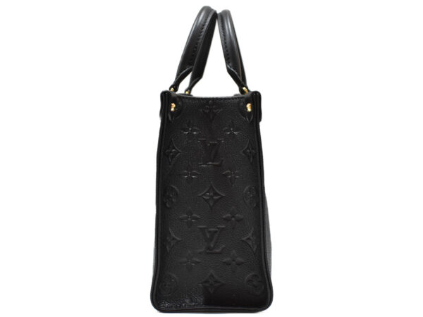 imgrc0090162224 Louis Vuitton On the Go PM Handbag Empreinte Giant Noir Black