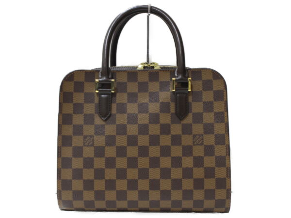 imgrc0090270984 Louis Vuitton Triana Damier Ebene Handbag Brown