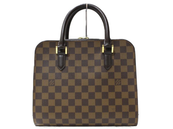 imgrc0090270985 Louis Vuitton Triana Damier Ebene Handbag Brown