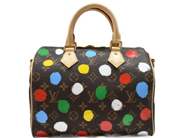 imgrc0090278702 Louis Vuitton Speedy Bandouliere 25 Yayoi Kusama Multicolor