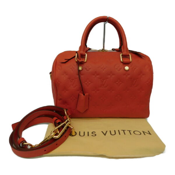 imgrc0090489380 Louis Vuitton Speedy Bandouliere 25 Empreinte Shoulder Bag Orange