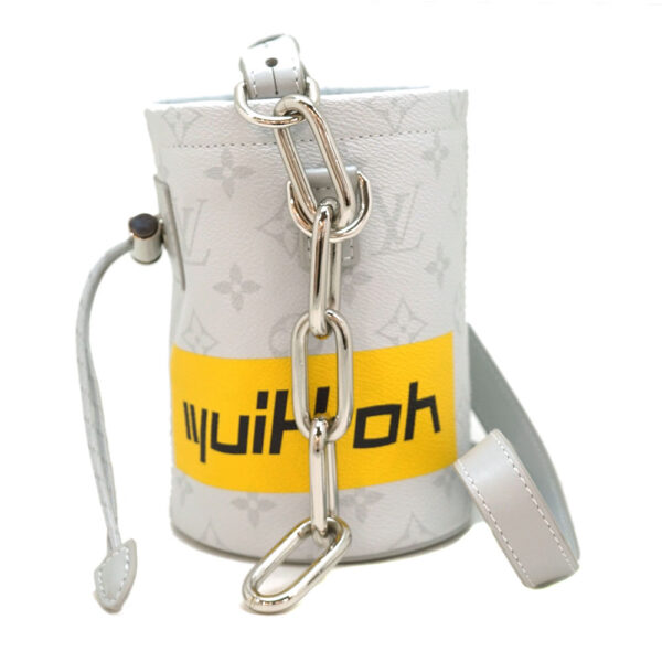 imgrc0090593567 Louis Vuitton Chalk Nano Bag Shoulder Bag Monogram White Gray