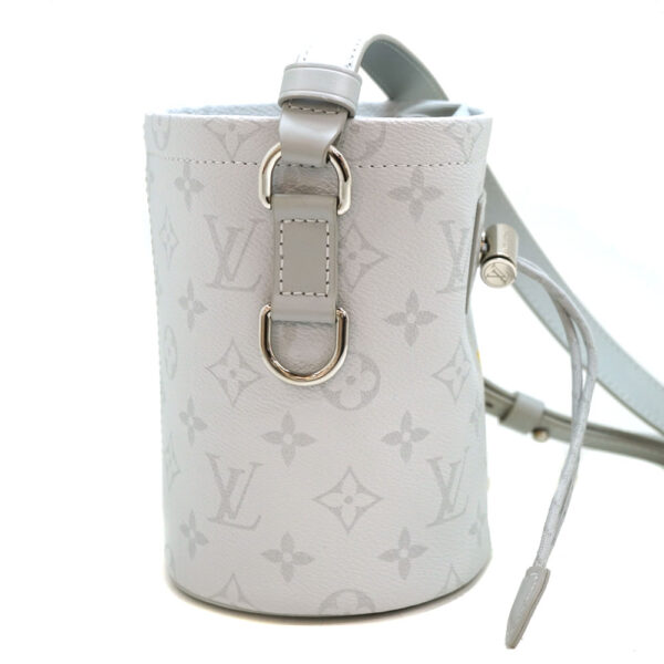 imgrc0090593570 Louis Vuitton Chalk Nano Bag Shoulder Bag Monogram White Gray