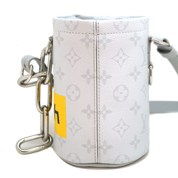 imgrc0090593571 Louis Vuitton Chalk Nano Bag Shoulder Bag Monogram White Gray