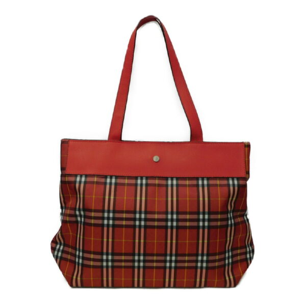 imgrc0090610055 Burberry Check Tote Bag Red