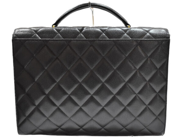 imgrc0090614178 Chanel Caviar Skin Business Bag Black