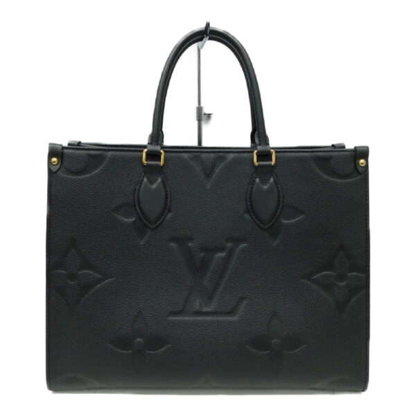 imgrc0090637528 Louis Vuitton On the Go MM Empreinte Leather Tote Bag Black