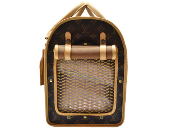 imgrc0090648269 Louis Vuitton Sacchan 40 Dog Carrier Monogram Brown