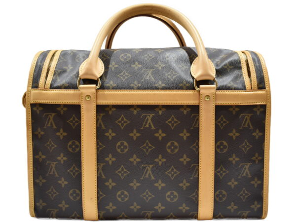 imgrc0090648271 Louis Vuitton Sacchan 40 Dog Carrier Monogram Brown