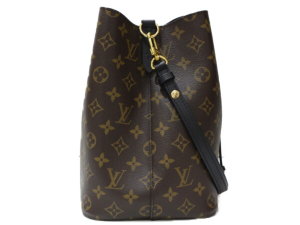 imgrc0090683907 Louis Vuitton Neonoe Monogram Canvas Drawstring Bag Brown