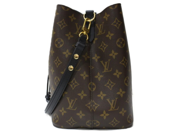 imgrc0090683908 Louis Vuitton Neonoe Monogram Canvas Drawstring Bag Brown