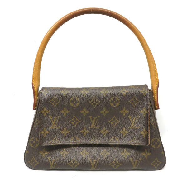 imgrc0090764797 Louis Vuitton Mini Looping Shoulder Bag Monogram Brown