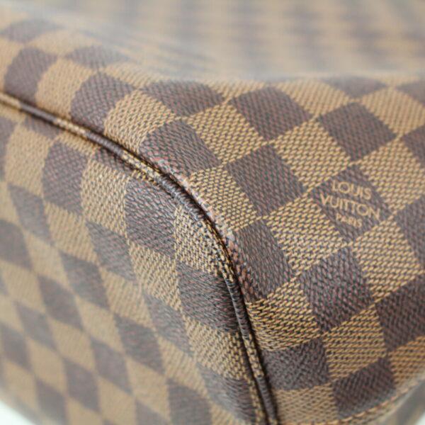 imgrc0090798334 Louis Vuitton Neverfull MM Damier Ebene Tote Bag Brown