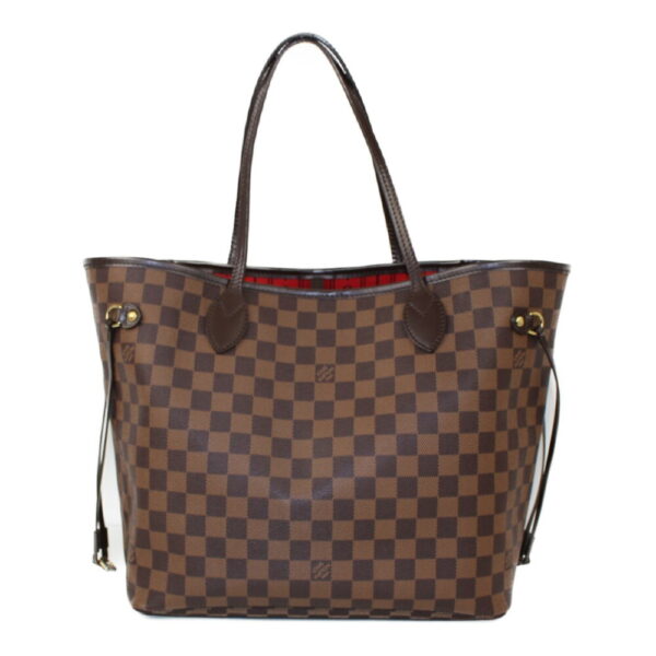 imgrc0090803127 Louis Vuitton Neverfull MM Damier Ebene Tote Bag Brown