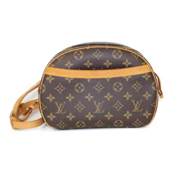 imgrc0090964167 Louis Vuitton Blois Monogram Canvas Crossbody Bag Brown