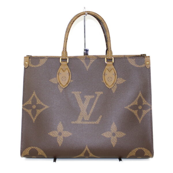 imgrc0090964749 Louis Vuitton On The Go MM Giant Shoulder Bag Brown