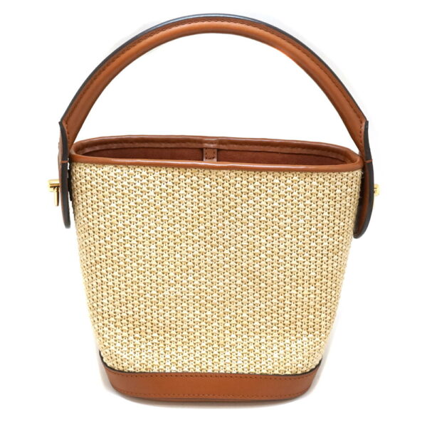 imgrc0091002996 Louis Vuitton Petit Bucket 2WAY Bag Raffia Material Beige