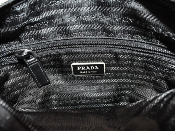 imgrc0091046695 Prada Shoulder Bag Nylon Black