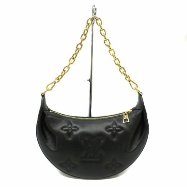 imgrc0091116810 Louis Vuitton Over the Moon Crescent Shoulder Bag Black