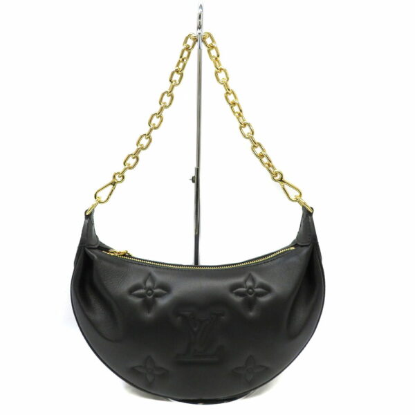 imgrc0091116813 Louis Vuitton Over the Moon Crescent Shoulder Bag Black