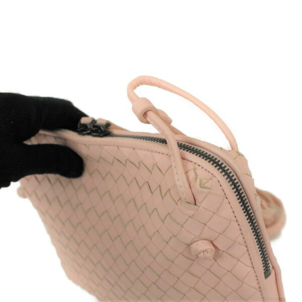 imgrc0091126211 Bottega Veneta Intrecciato Shoulder Bag Leather Pink