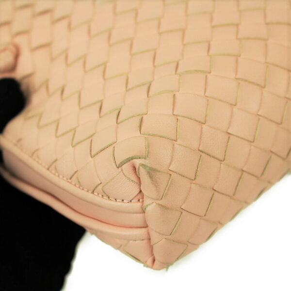 imgrc0091126212 Bottega Veneta Intrecciato Shoulder Bag Leather Pink