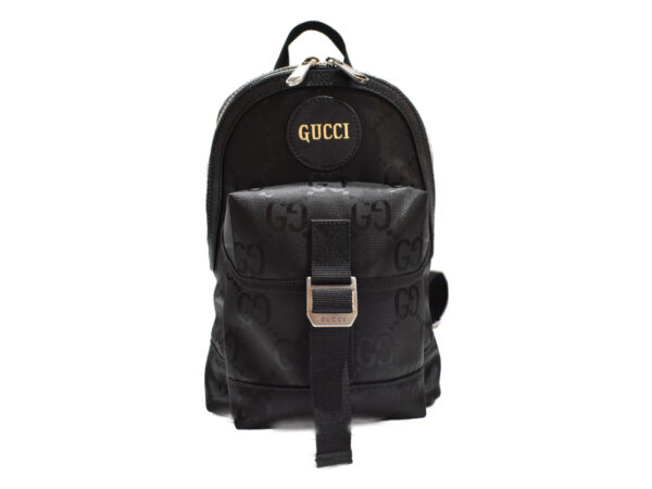 imgrc0091133278 Gucci Sling Backpack GG Nylon Black