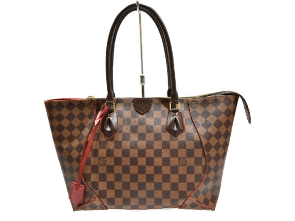 imgrc0091155319 Louis Vuitton Kaisa Tote MM Damier Ebene Tote Bag Brown