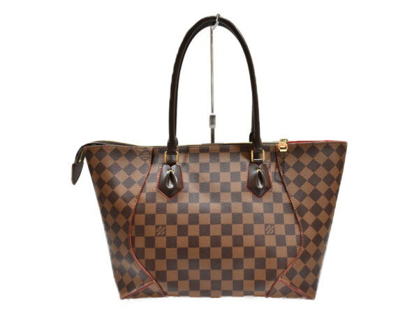 imgrc0091155320 Louis Vuitton Kaisa Tote MM Damier Ebene Tote Bag Brown