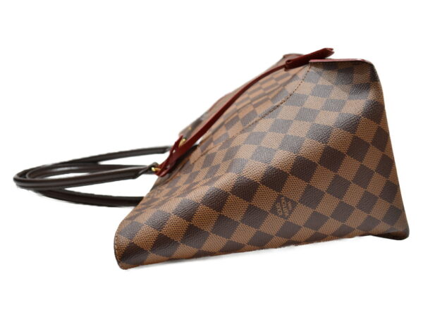 imgrc0091155321 Louis Vuitton Kaisa Tote MM Damier Ebene Tote Bag Brown