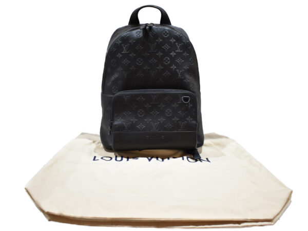 imgrc0091161965 Louis Vuitton Racer Backpack Monogram Shadow Leather Black