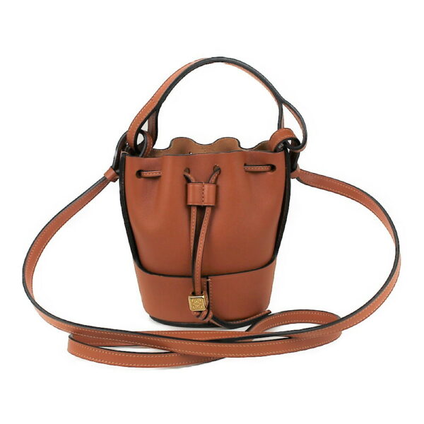 imgrc0091188348 Loewe Balloon Bag Nano Leather Brown