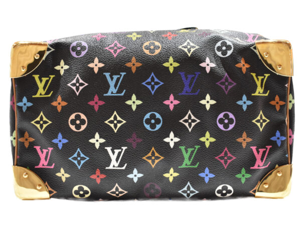 imgrc0091200879 Louis Vuitton Speedy 30 Bag Monogram Multicolor Noir Black