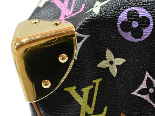 imgrc0091200881 Louis Vuitton Speedy 30 Bag Monogram Multicolor Noir Black