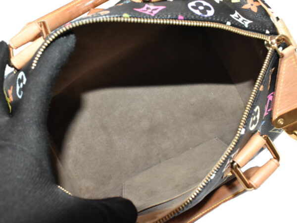 imgrc0091200883 Louis Vuitton Speedy 30 Bag Monogram Multicolor Noir Black