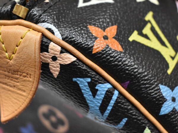 imgrc0091200889 Louis Vuitton Speedy 30 Bag Monogram Multicolor Noir Black