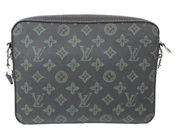 imgrc0091220637 Louis Vuitton Trio Messenger Monogram Canvas Shoulder Bag Green